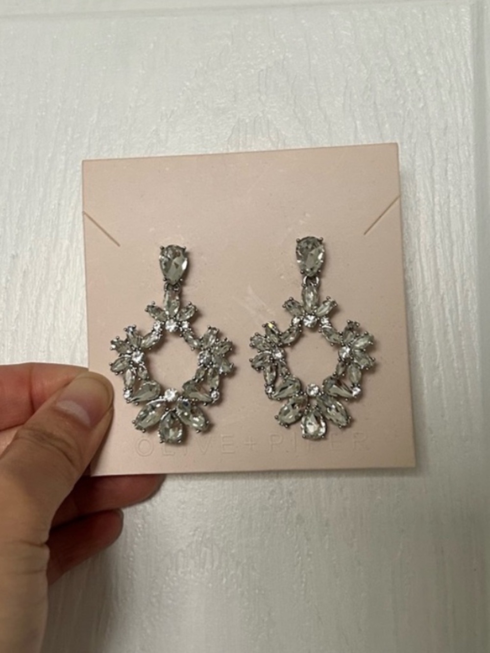 Olive and Piper Bridal Chandelier Earrings